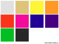 Lepicí barevné papíry A4, 10 listů