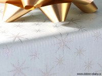 Luxusní dárkový balicí papír TWINKLING STARS tyrkysový