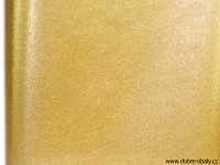 Luxusní dárkový balicí papír UNI GLITTER zlatý