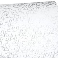 Luxusní vánoční papír White Christmas 2112 stříbrný