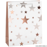 Luxusní vánoční papírová taška XL - 032087 - A 