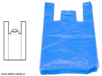 Mikrotenové tašky 10 kg modré HDPE, 100 ks