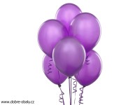 Nafukovací balónky FIALOVÉ, 10 ks