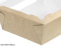 Papírová krabička s průhledným okénkem 1000 ml