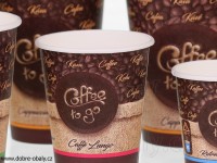 Papírový kelímek na cappuccino 420 ml (0,35 l) COFFEE TO GO