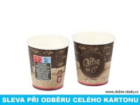 Papírový kelímek na kávu 200 ml (0,15 l) COFFEE TO GO, karton