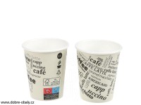 Papírový kelímek na kávu 300 ml (0,2 l) CAFÉ