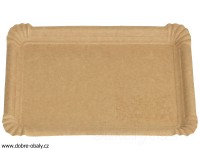Tácek papírový KRAFT č. 5 - 16 x 23 cm HNĚDÝ