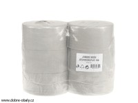 Toaletní papír jumbo ECONOMY 19cm 1 vrstvý šedý, výhodné balení