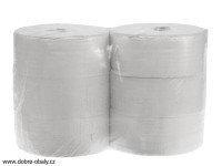 Toaletní papír jumbo ECONOMY 24 cm 1 vrstvý šedý