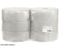 Toaletní papír jumbo ECONOMY 28 cm 1 vrstvý šedý