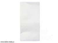 Ubrousky bílé 2-vrstvé 40x40cm, 1/8 skládání, 250ks