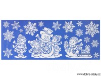 Vánoční dekorace na okno bordura 887967-5