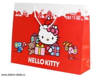 Vánoční papírová taška HELLO KITTY XL