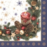 Vánoční ubrousky 3-vrstvé MAKI 0195 01, 20 ks