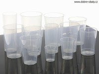 Vratný plastový pohárek na koktejl 0,2 l PP